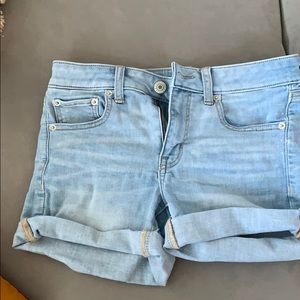 Denim shorts American eagle